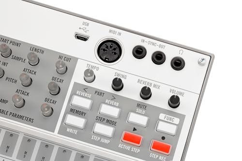 Image of Korg Volca Sample 2 Digital Sample Sequencer Drum Machine w /Pattern Chain Mode and 16-step Sequencer