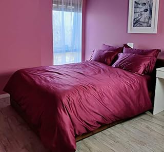 Fitted Bedding Sheet King Size.100% Cotton Satin,300 Thread Count, Plain White, 5 Star Hotel Quality.