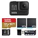 GoPro HERO8 Black Waterproof Action Camera with Touch Screen 4K Ultra HD Video 12MP Photos 1080p Live with Accessory Bundle + 2 Extra GoPro USA Batteries + Sandisk 64GB MicroSDHC U3 + Ritz Gear Reader