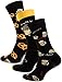 Produktbild Vincent Creation 3 Paar Bunte Lustige Socken, Damen & Herren Fun Socks, Witzige Strümpfe mit Bier, Pommes, Burger usw. als Geschenk, Einheitsgrösse 41-45