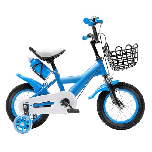 Pinuox Kinderfahrrad 12 Zoll Upgraded Kinder Fahrrad für 2-4 Jahre...