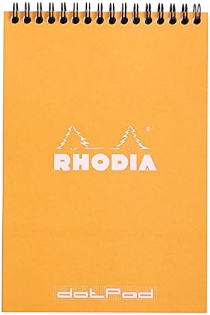 Rhodia Classic Orange Dot Notepad - A5-210 mm x 148 mm