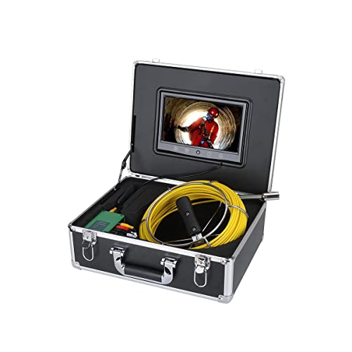 Pipeline Detector 10 inch 1000 TVL Pipe Sewer Inspection Video Camera IP68 Waterproof Drain Pipe Sewer Inspection Camera
