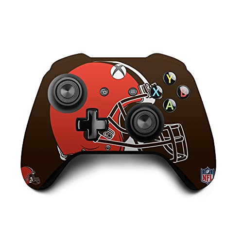 Sticker vinyle Xbox One X NFL Cleveland Browns découpe précise ajustement parfait - 5