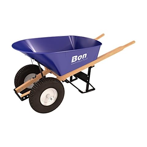 Bon 11 676 Steel Double Wheel Wheelbarrow Cover