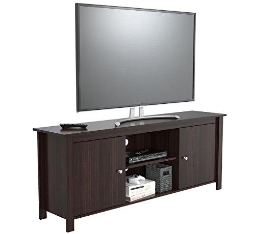Inval Wood 60" Tv Stand In Espresso-Wengue #TOP24