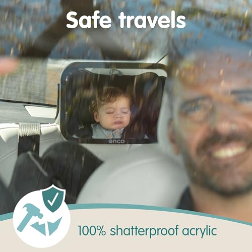 Onco Baby Car Mirror for Fixed Headrests - Tesla-Compatible Non-Slip Mirror by Onco - Image 5