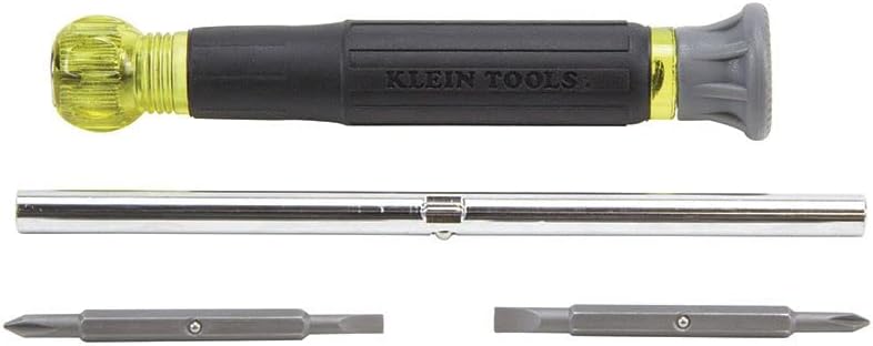 Klein Tools 80045 Screwdriver and Nut Driver Tool Kit, Includes Magnetic 11 in 1, Multi-Bit Stubby and Electronics Screwdrivers, 3-Piece - - 