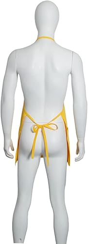 Miniatura 5 de Gustavo Fring Fried Chicken Restaurant Delantal amarillo con bolsillos para disfraz de Halloween