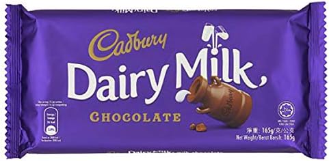 Cadbury Dairy Milk Chocolate, 165 Gram