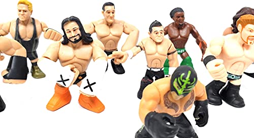 Wrestler Wrestling Royal Rumble Set Of 10 Rumbler Random Figures #TOP3