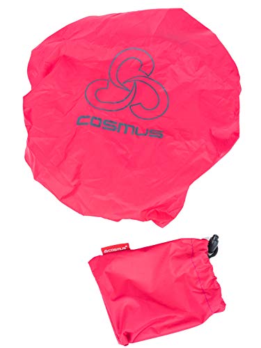 Image of Cosmus Rain & Dust Cover Pink with Pouch for Laptop Bags and Backpacks