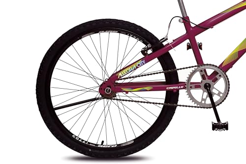 Colli, Bicicleta Cazelle Allegra City, Aro Comum 24, Aço Carbono,Tamanho 14, Quadro Rebaixado, Freio