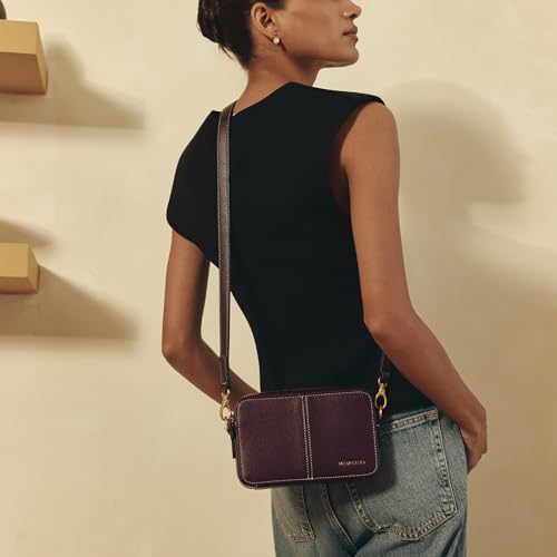 Image of Miraggio Andy Crossbody Bag For Women | Stylish Sling Bags With Adjustable & Detachable Strap | Solid Sling Bag For Casual Everyday Look