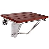 Badkrukken, Douchestoel Badkruk Muurbevestiging Ergonomische Opklapbare Douchestoel Bankje Badkamerkruk, 38 & times; 33.8 & times; 29Cm