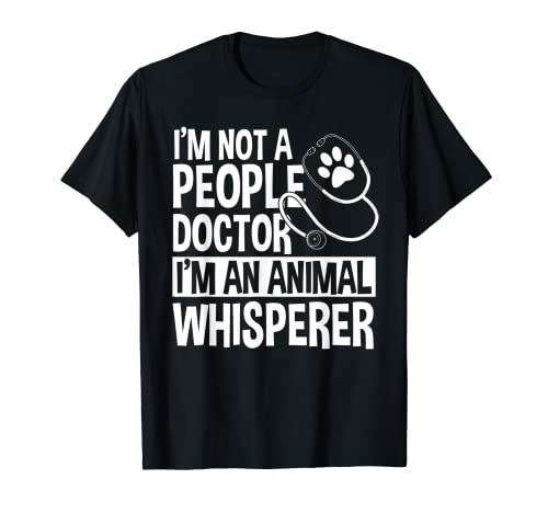 Divertida ropa veterinaria de medicina veterinaria Camiseta