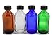 Vivaplex, 12, Assorted Colors, 1 oz Glass Bottles, with Lids