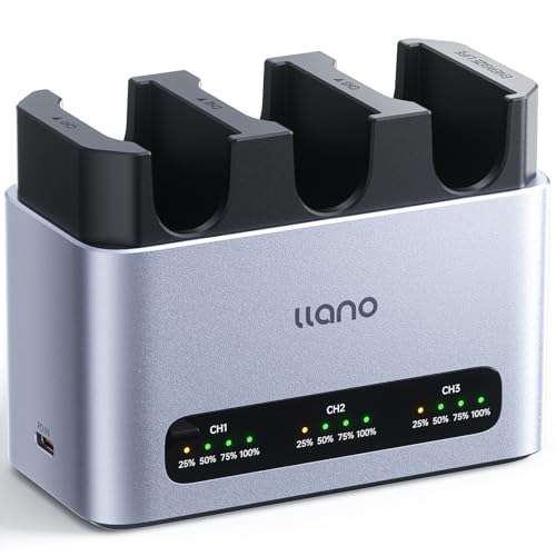 llano LP-E6/LP-E6N/LP-E6NH Jobe[ [d LP-E6/LP-E6N/LP-E6NH `[W[ iPD30W }[d/A~/3[d\/USB-CΉj for EOS R/EOS 6D/EOS 60