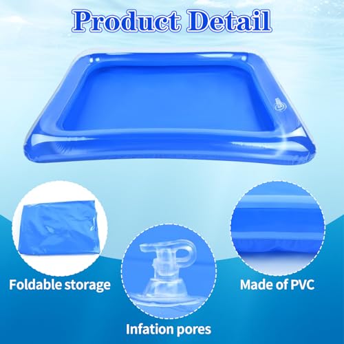 Aufblasbares Fußbecken, Aufblasbares Pool-Fußbad, Fußwanne Aufblasbar Pool mit Pumpe, Fußreinigungsbecken, Fußbadewanne, Pool Fußbecken, Pvc, für Pools Home Spa Schwimmbecken