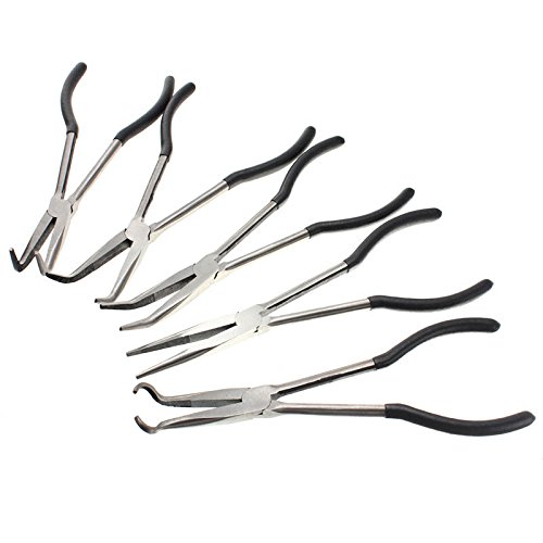 Set Pinze Naso Lungo Di US.PRO 0,45,90 Gradi Offset 11" 275 Mm