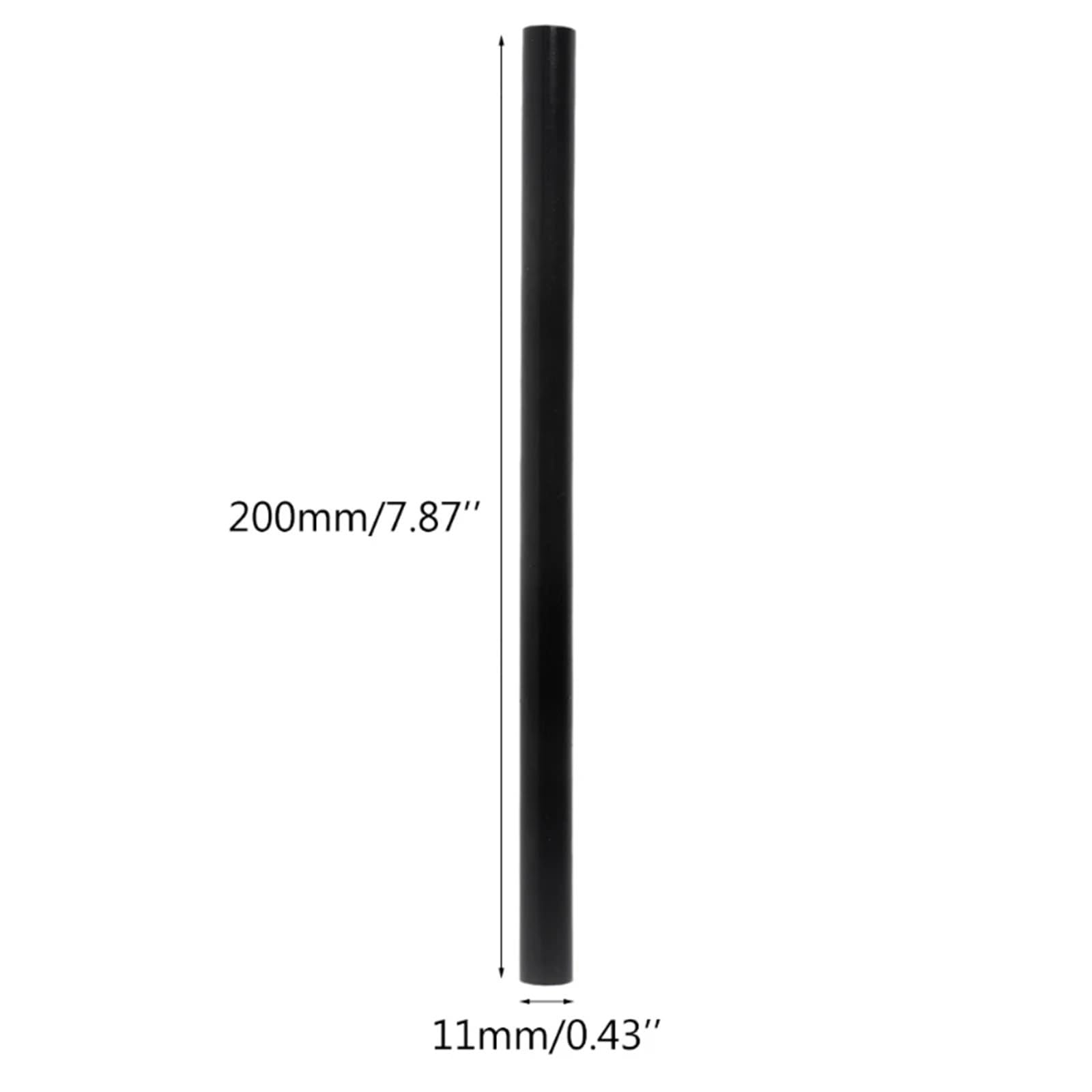 Colla a Caldo 11x200mm 50 Pezzi Stick di Colla a Caldo Nero Adesivo Elevato for Fai da Te Artigianato Giocattoli Strumento di Riparazione