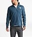 The North Face Men's Gordon Lyons Quarter Zip Pullover, Shady Blue Heather, Medium