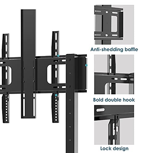 Soporte móvil ajustable para TV de 32 a 75 pulgadas miniatura 6