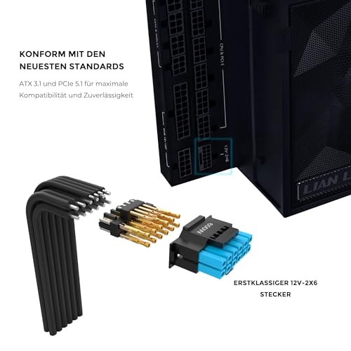 Alimentation PC 80 Plus Gold Lian Li Edge 850W modulaire