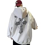 [ドアーズ] パーカー フード付き プルオーバー プリント バックプリント ポケット付き スポーティー 十字架 秋冬 10代 20代 30代 40代 50代 プレゼント アウトドア 作業着 かっこいい おしゃれ ビッグサイズ 体型カバー ぽっちゃり オオキイ ビックサイズ 秋服 冬服 アメカジ ストリートコーデ フード ツキ フード付きパーカー ホワイト 4A-D03-WH2XL