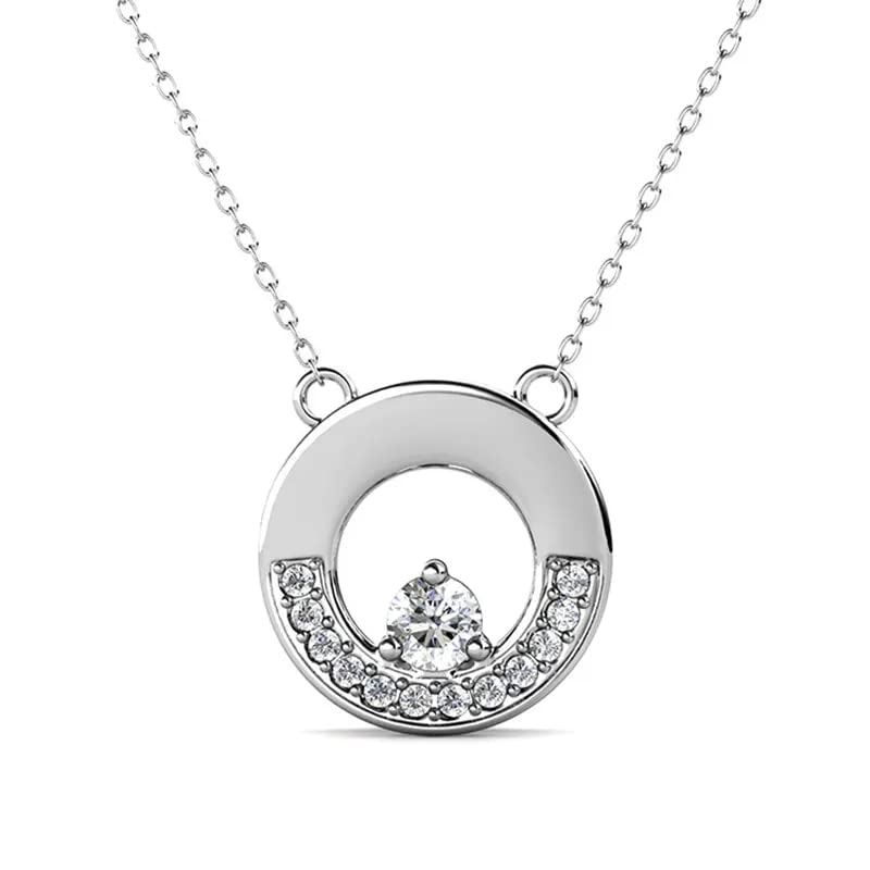 Collier de clavicule moissanite | Cadeau d'anniversaire pour femme