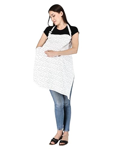 Image of Switchon Feeding Apron Cover Maternity Cover 100% Cotton Maternity Breastfeeding Multipurpose for Mothers