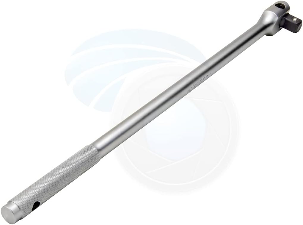 TOLSEN 1/2 Drive Head 18inch Breaker Bar Non-Ratcheting Socket Wrench