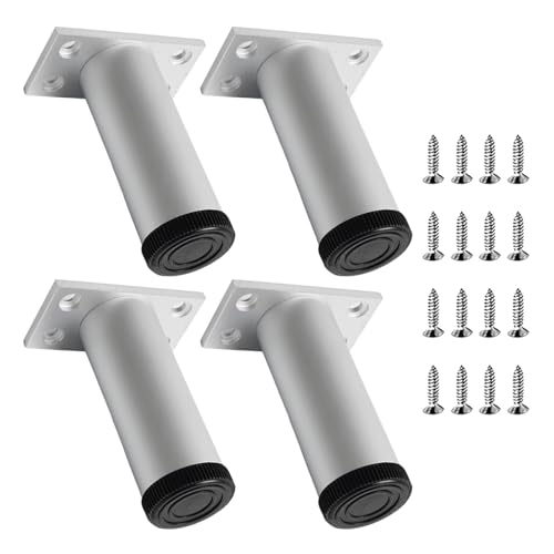 �ی^�e�[�u���r�A4�� �\�t�A �r ���߉\�ȃV���o�[�x�b�h�r �A���~���� | �z�Ɏ_���\�ʏ��� �Ƌ �I���ł���: 6-50cm �L�b�`���t�B�[�g �p���r �T�|�[�g ��c�p�̃f�X�N �h���b�T�[ ���ϑ� �I�b�g�}�� �e���r�� 12cm