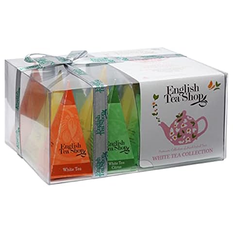 Teegeschenk "Weißer Tee Kollektion" mit Schleife Cover