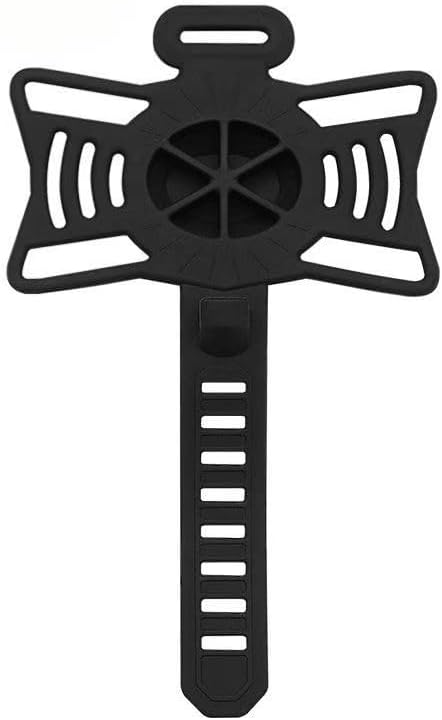 Soporte de teléfono celular para bicicleta, soporte de silicona sin arañazos con diseño de absorción de golpes, soporte universal para teléfono de