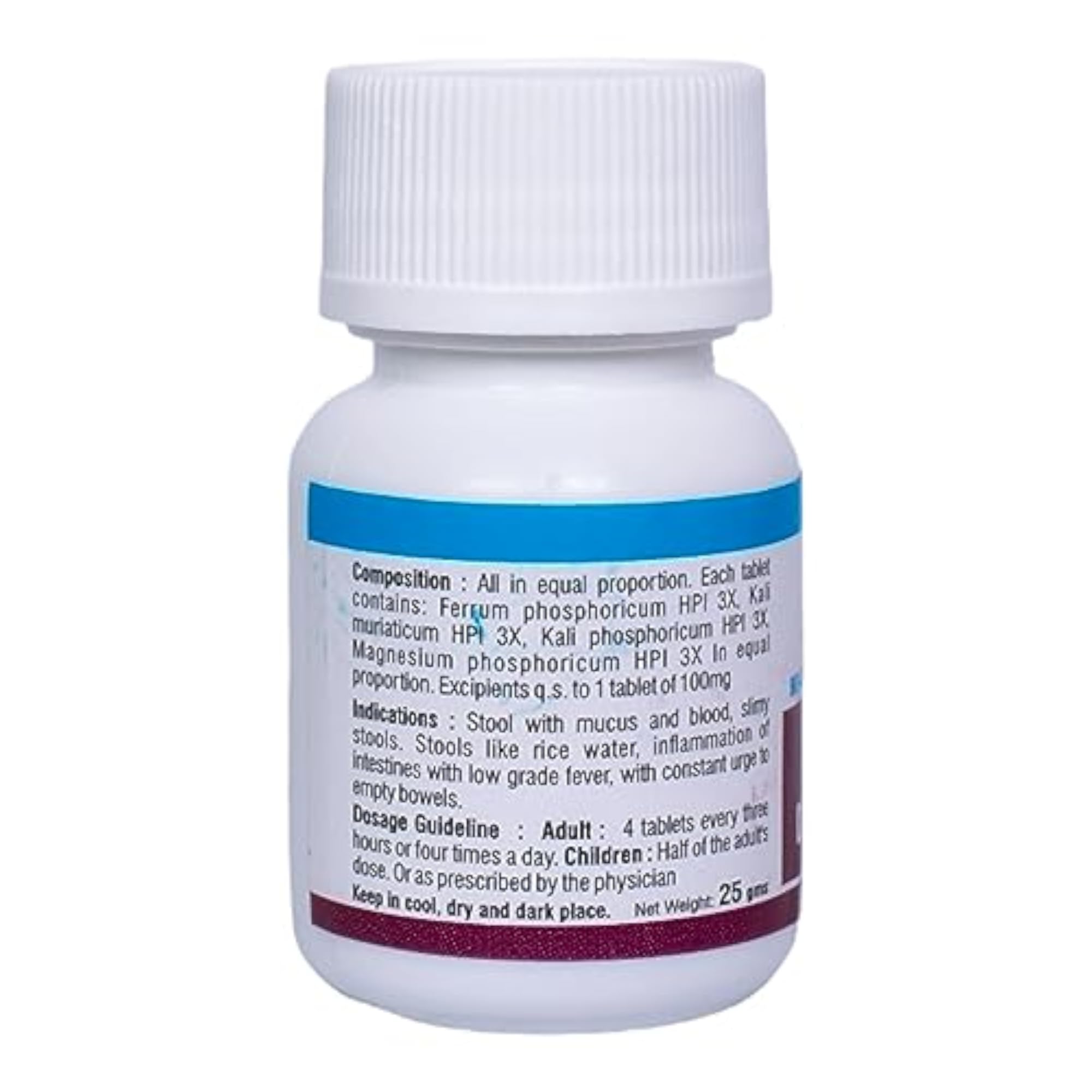 Dr Patel's Homeopathic Dysentery Tablets, 2Pcs Pack