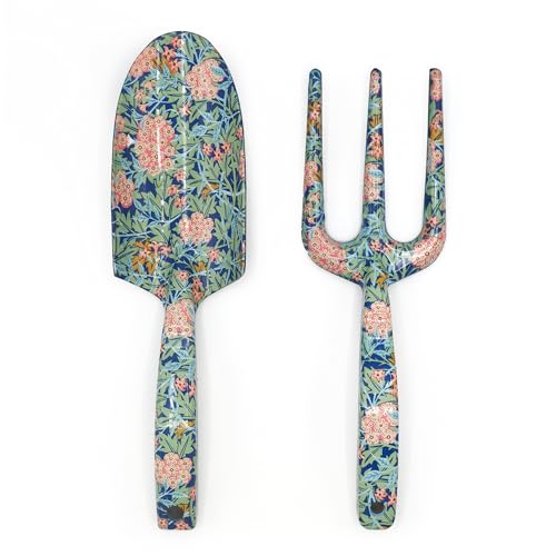 William Morris Gardening Gift Set - Fork, Trowel & Garden Twine, Multicoloured - Image 3