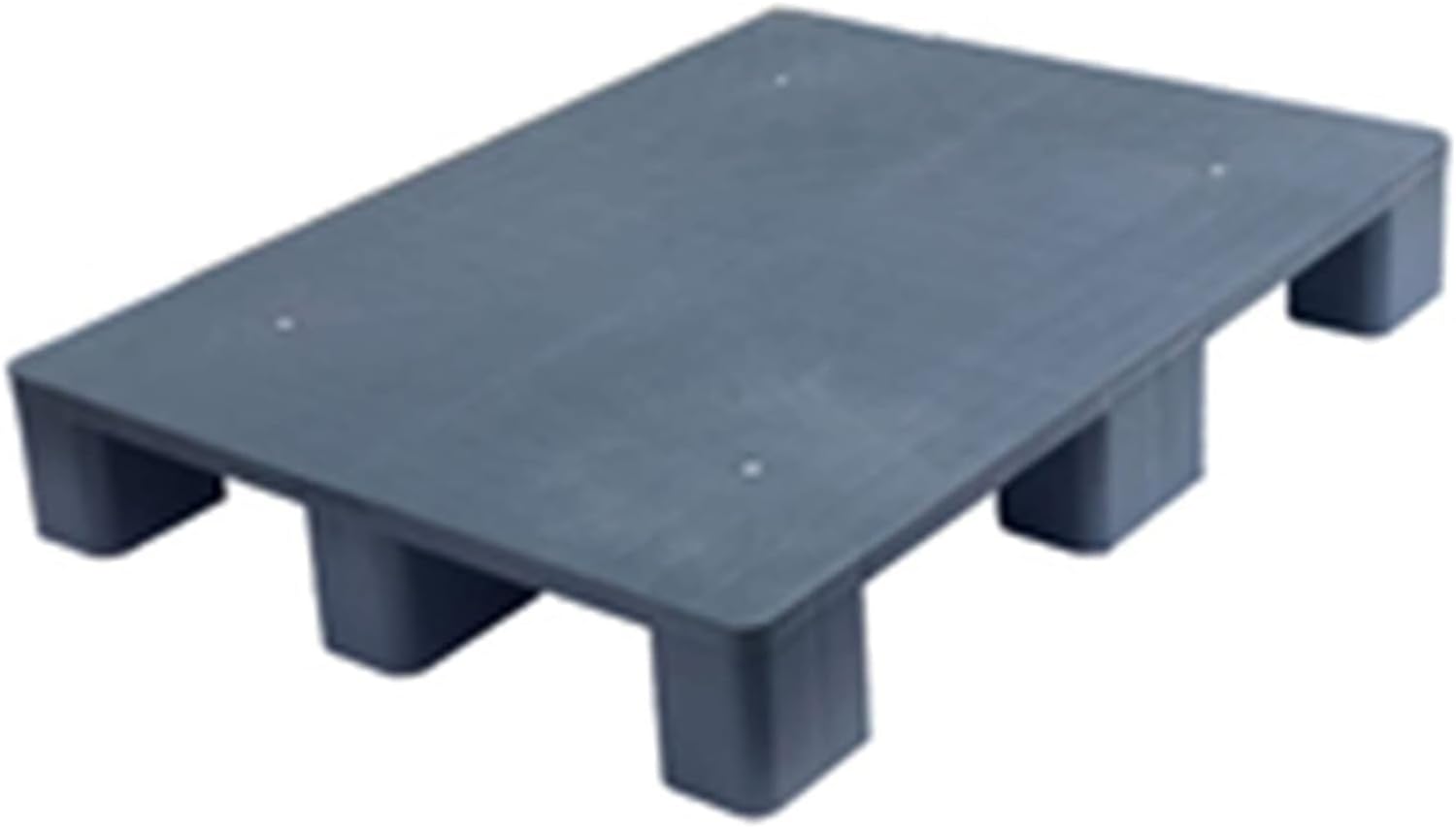 Plastic Nestable Shipping Pallet, Safety Storage Non Slip Pads, Goods Storage Racks for Storage Rooms, Garage, Warehouse Moisture Proof Pad (Color : Grey, Size : 40x50x12cm), Gray