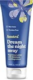 ASUTRA Melatonin Lotion w/Magnesium, 100 ml | Aromatherapy of Natural Sweet Almond & Lemongrass Oil, Shea Butter