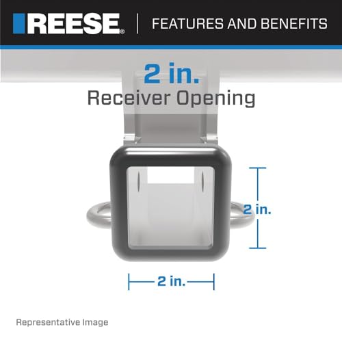 Reese 84138Class 3 Trailer Hitch, 2 Inch Square Receiver, Black, Compatible With 2013-2025 Mazda CX-5. by Reese - Image 2