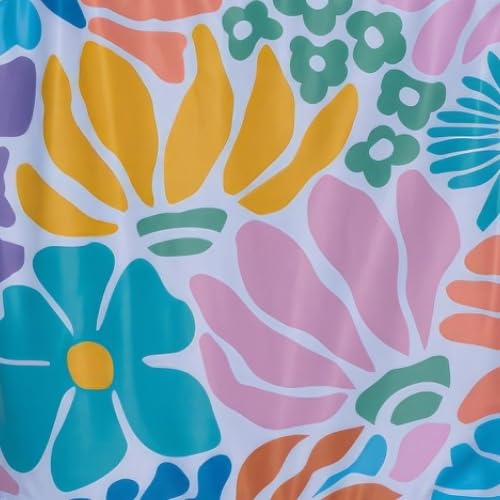 Image of Gottex Baby-Girls Gottex Kids Toddler and Little Girls Sunshine Floral Print Rash Guard One Piece Long Sleeve Swimsuit