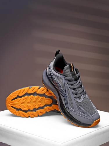 Image of Action | Athleo | NITRO-2007 | Men's | Lace-Up | Running | Shoes | Lightweight | Comfortable | Trendy | Breathable | Sports | Shoes