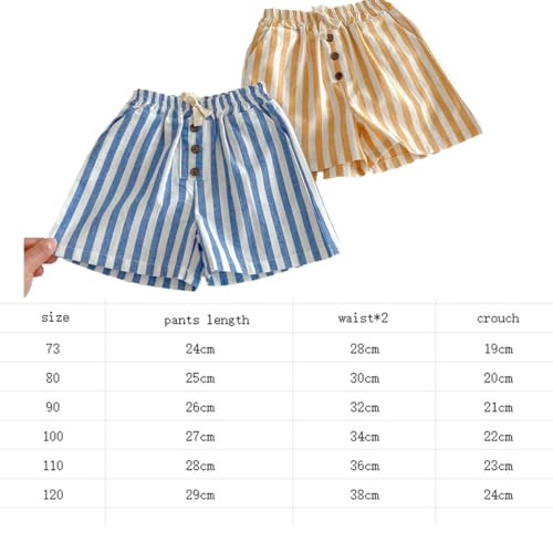 Shorts en coton lin pour bébé et enfant de 3 mois à 5 ans - 7