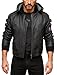 Marzz Store David Martinez Jacket Cyberpunk, Black Cyberpunk Edgerunners Retro Motorcycle Jacket, 2077 Samurai Jacket (US, Alpha, Large, Regular, Regular, Black)