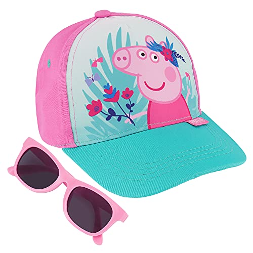 Girls' Baseball Cap, Minnie Mouse, Peppa Pig or Frozen Adjustable Toddler Hat Ages 2-4