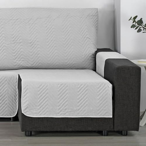 Housse de canapé d'angle noire 240 cm pour vos soirées télé - 3