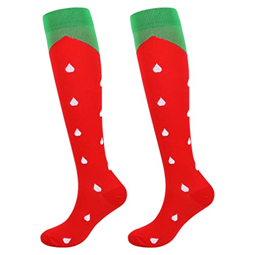 Socks for Women Strawberry Knee High...