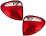 EPIC LIGHTING Replacement Tail Lights Pair Driver and Passenger Tail Lamps Set Compatible for 04-07 Dodge Caravan 04-07 Chrysler Town & Country 68241335AA 68241334AA