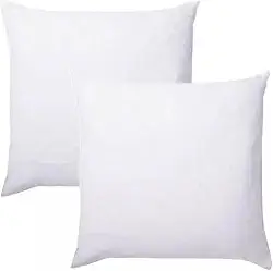 Kit 2 Refis Enchimento para Almofada em Fibra Siliconada 65x65 cm