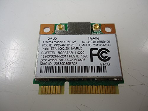  Atheros AR5B125 - Mini Scheda WiFi Pci-E